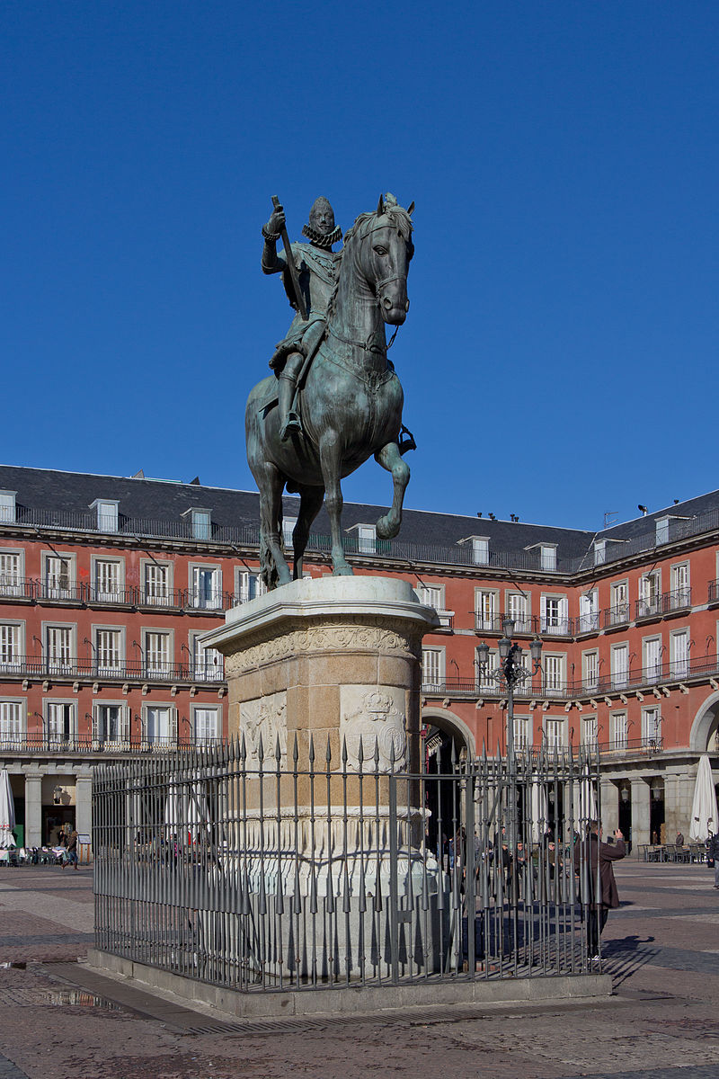 Estatua de Felipe III Madrid
