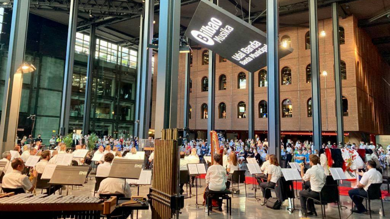 La Banda de Música de Bilbao ofrece el segundo concierto de la temporada en Azkuna Zentroa
