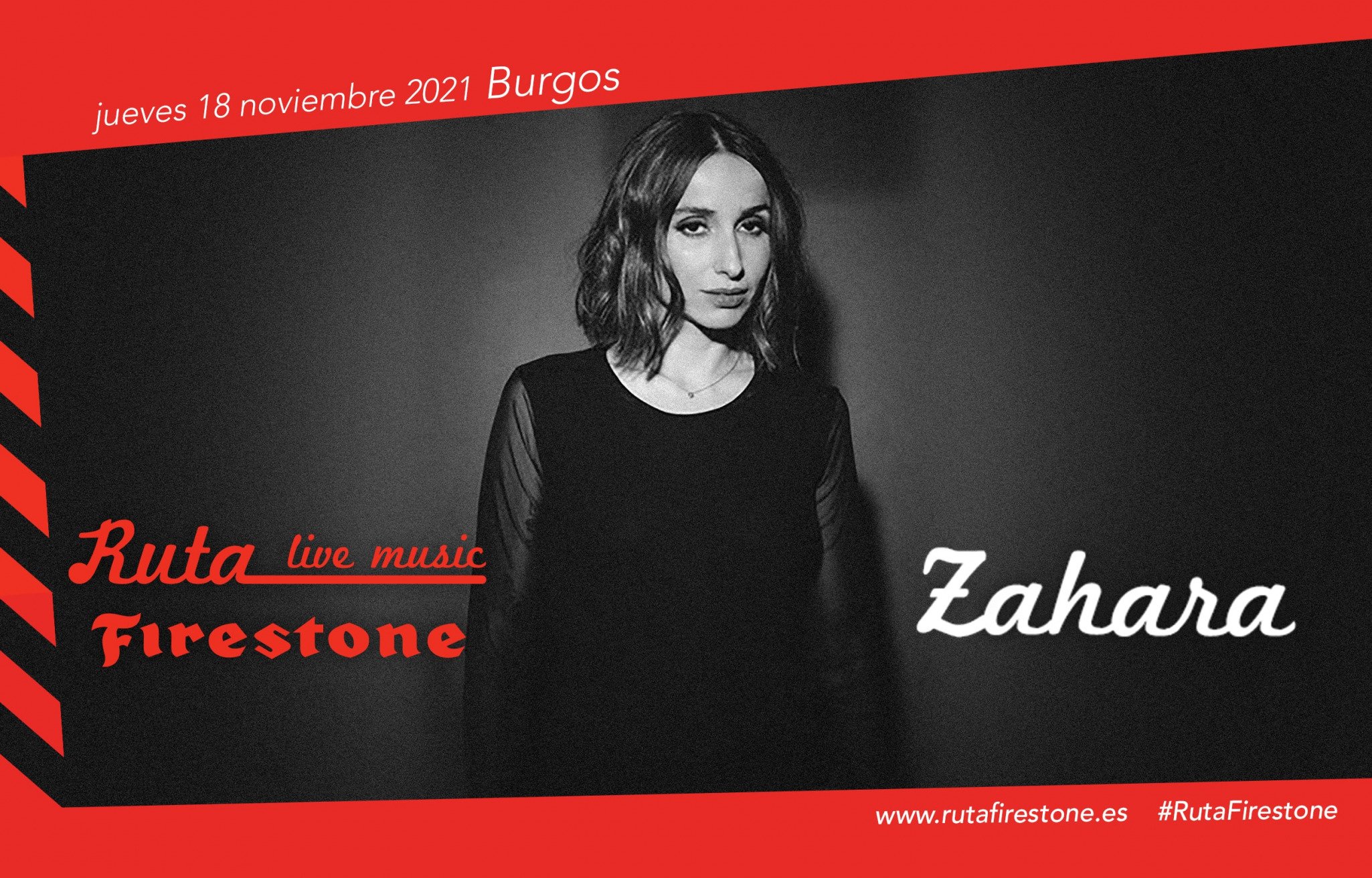 Zahara presenta su nuevo álbum en Burgos como parte de Ruta Firestone 2021