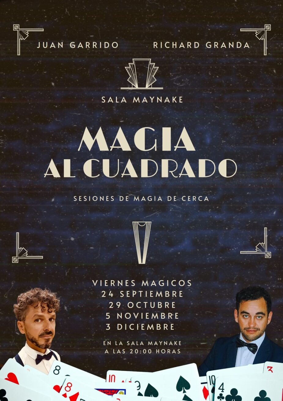 Espectáculo de ‘Magia al cuadrado’ en Málaga