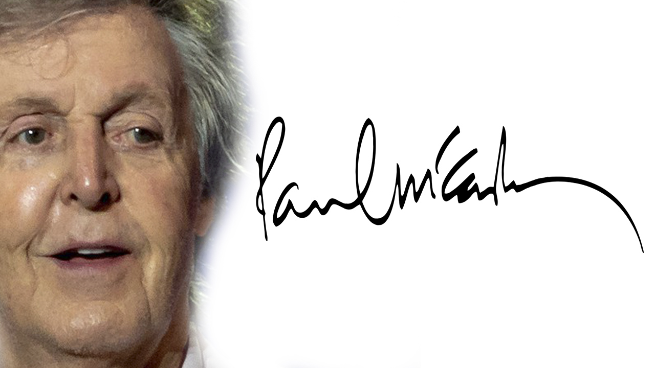 Paul McCartney autografo by Wikimedia Commons