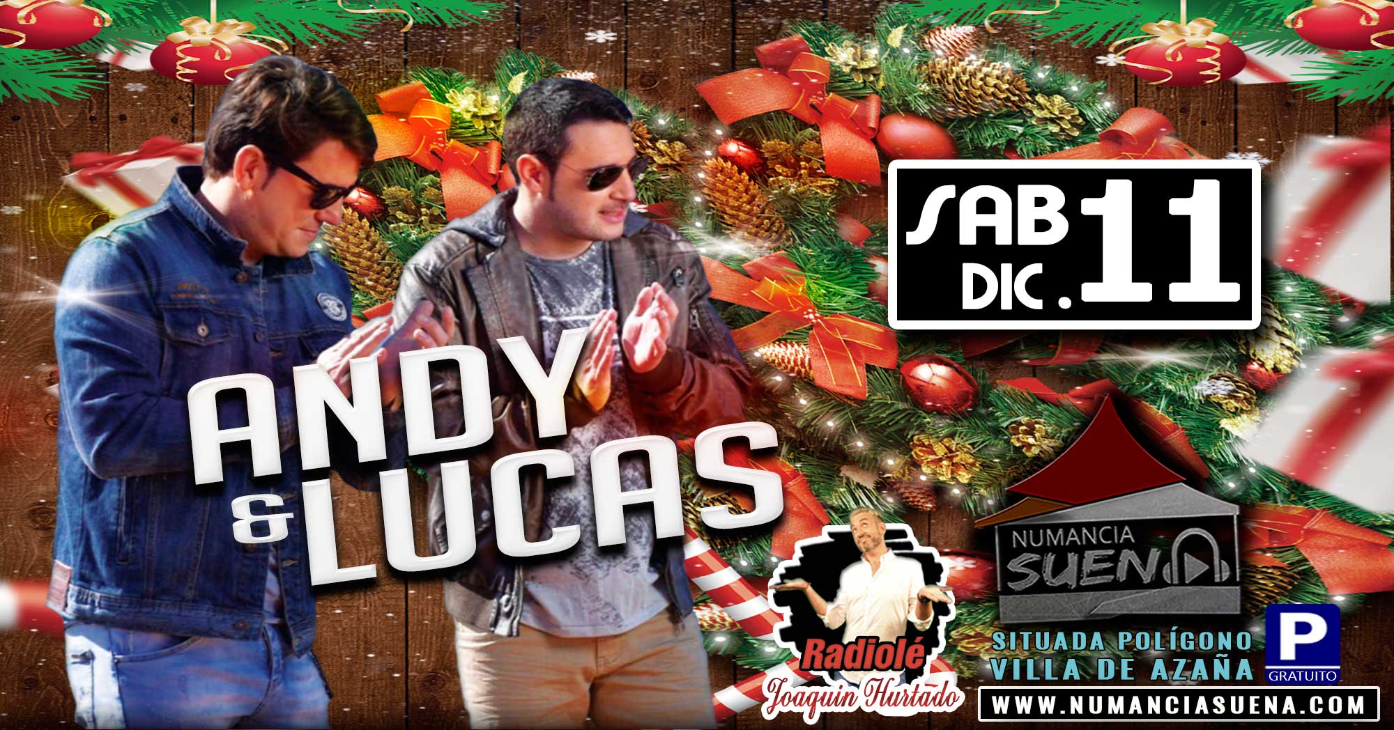 ANDY & LUCAS concierto navidades