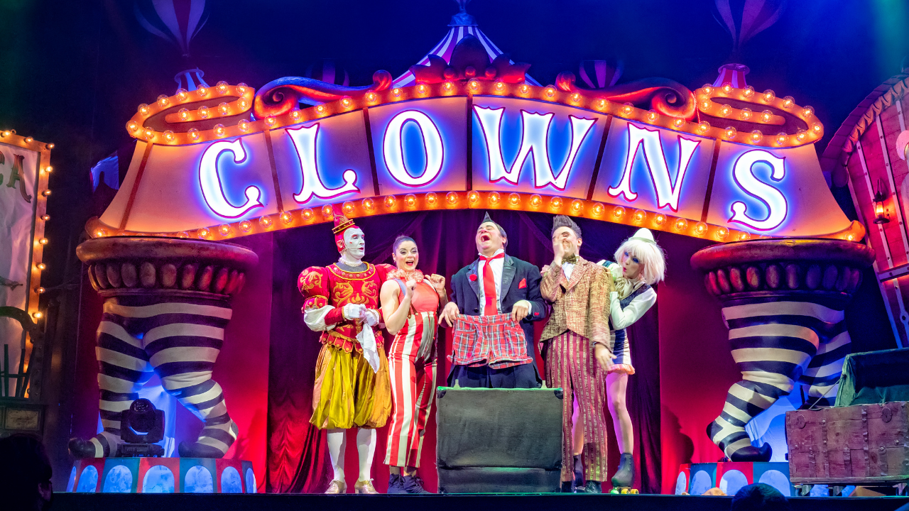 El espectáculo familiar ‘Clowns’, llega al Campos