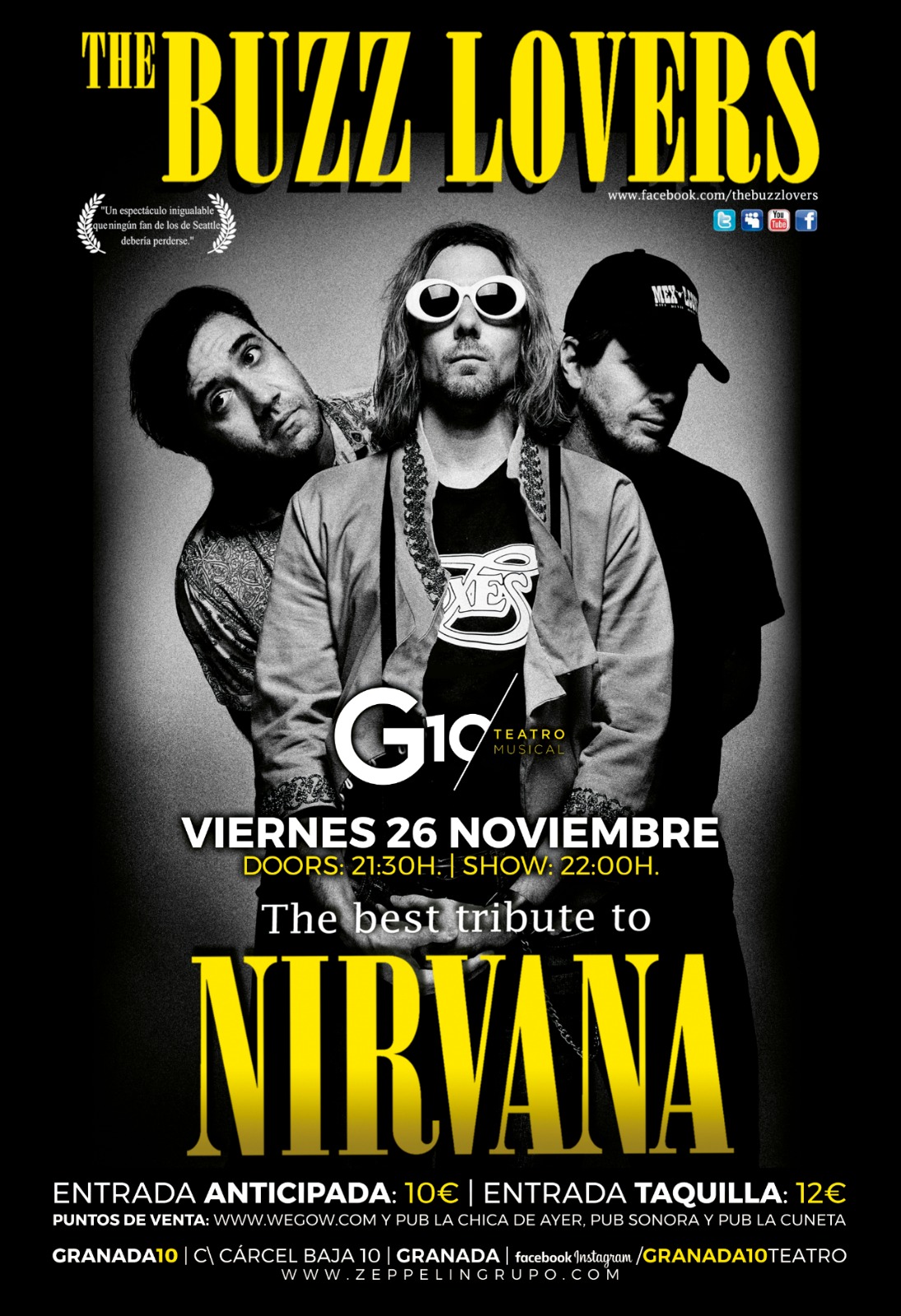 tributo a nirvana the buzz lovers 16345751791753755