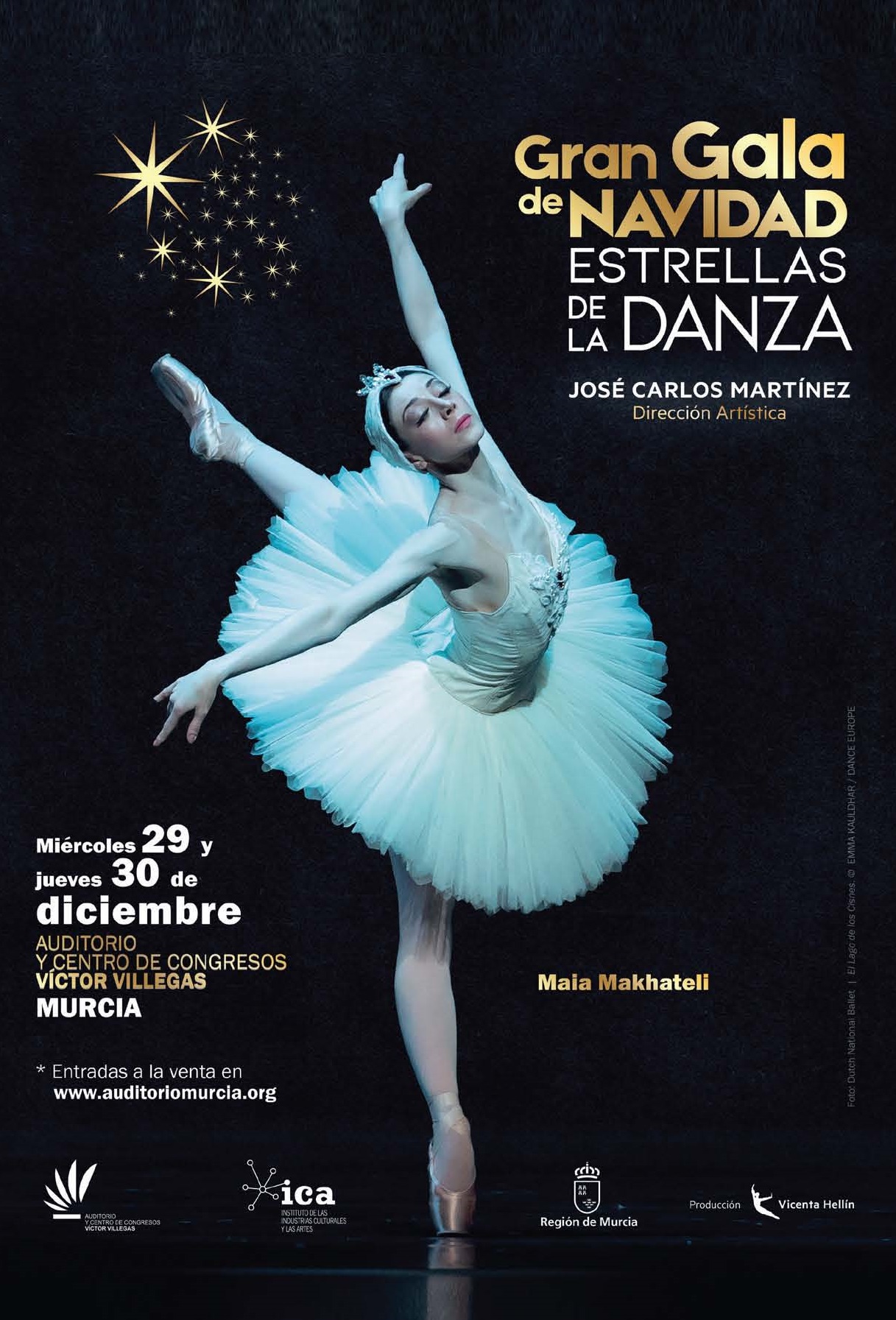 La Gran Gala de Navidad-Estrellas de la Danza’ en el Auditorio de Murcia