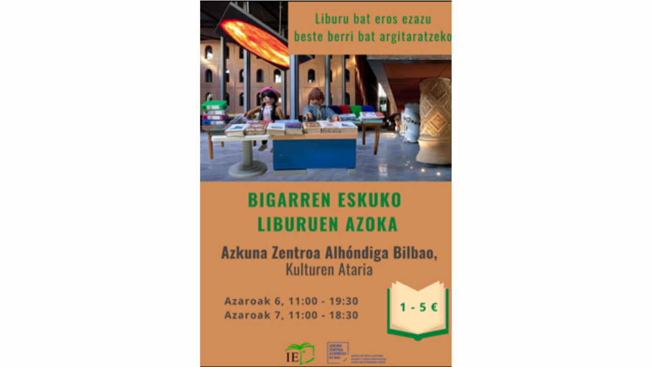 Un mercado para promover la publicación de nuevas obras en euskera