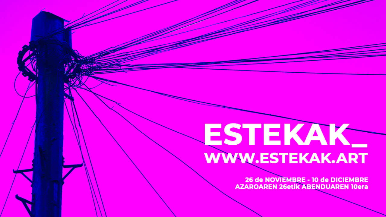 ‘Estekak_’ visibiliza el trabajo de mujeres artistas a través de pantallas digitales