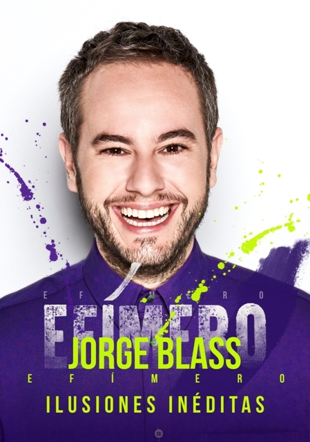 Jorge Blass ‘EFÍMERO LIVE’ en el Teatro Romea de Murcia