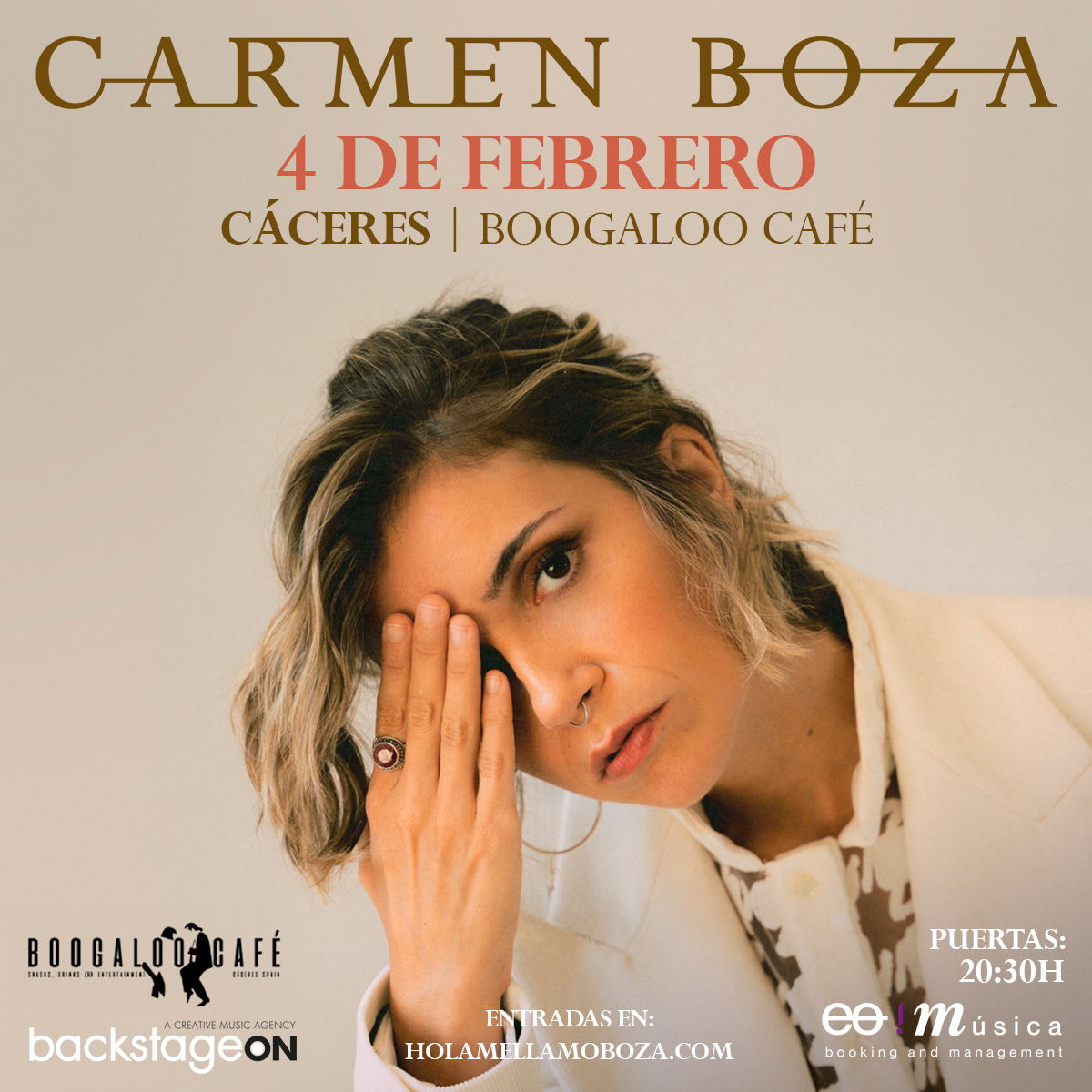 Carmen Boza en Cáceres