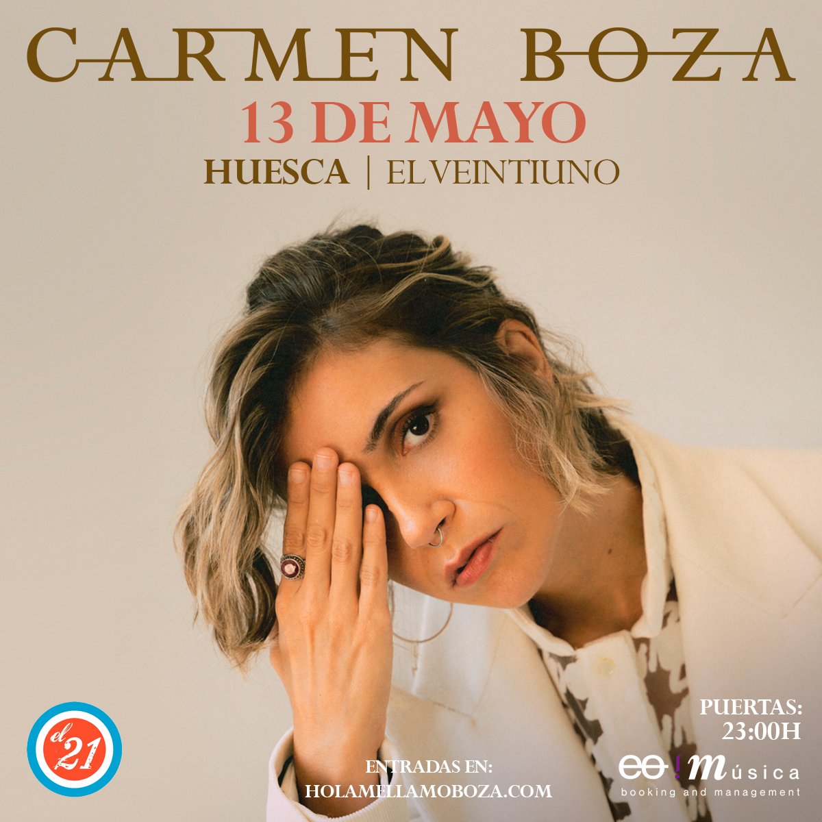 Carmen Boza en Huesca