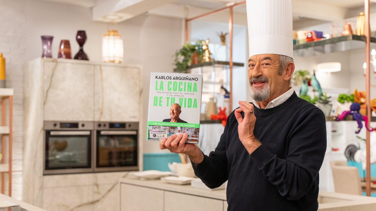 Karlos Arguiñano habla de su último libro: ‘La cocina de tu vida’