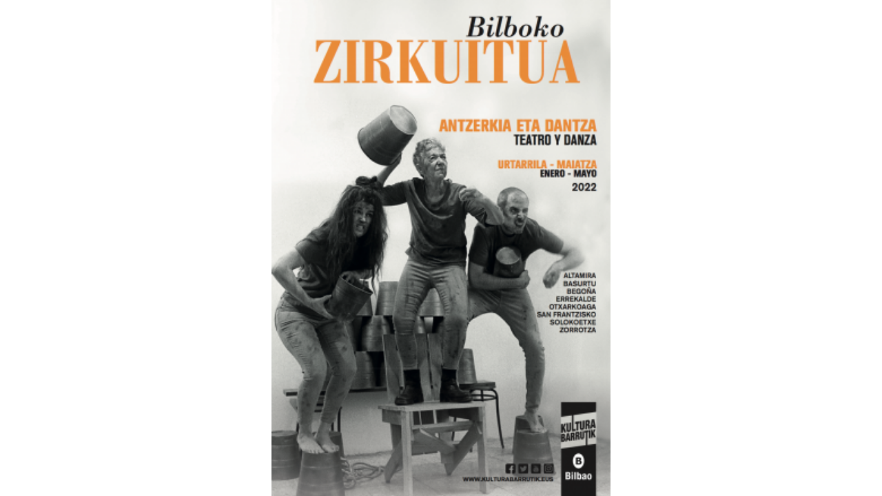 El teatro y la danza llegan a la Villa con Bilboko Zirkuitua