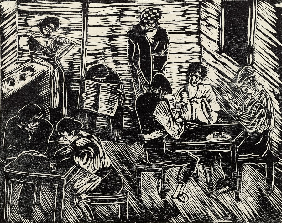 'En la taberna', Francisco Bores (1927)