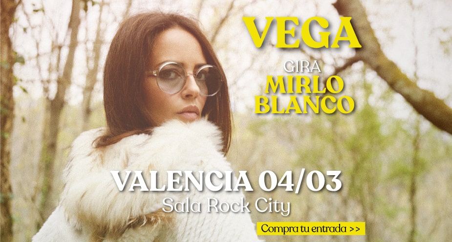 Vega  con ‘Mirlo Blanco’ en Valencia