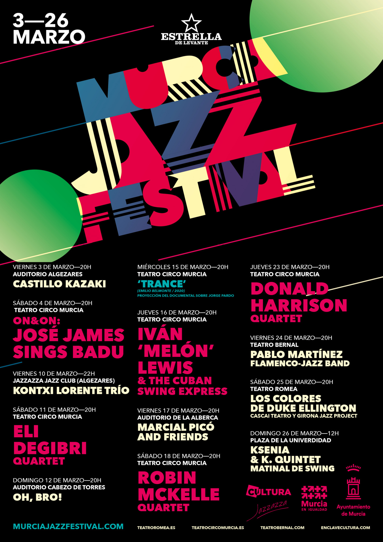 Murcia Jazz Festival 2023Programacion