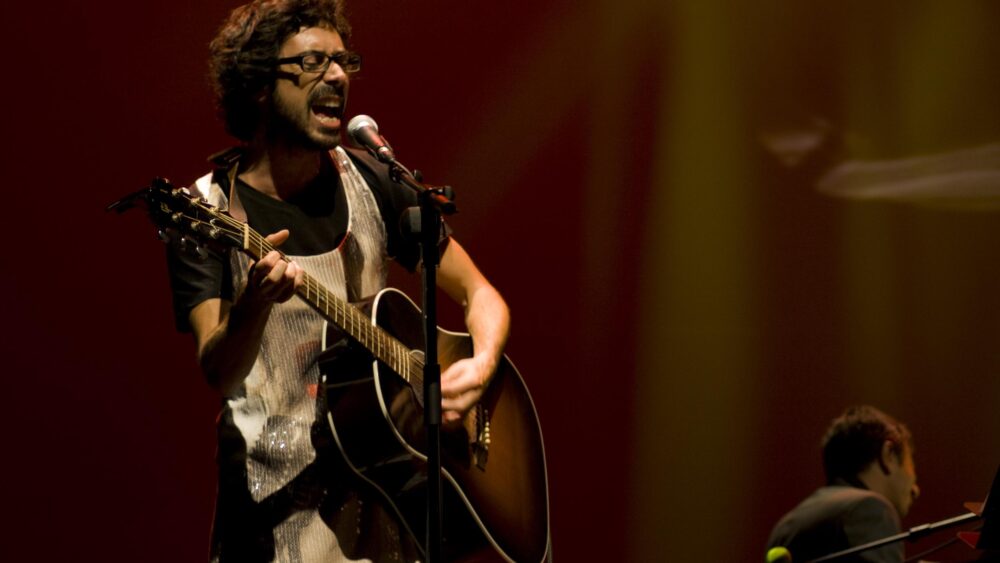 Concierto del cantante Amaro Ferreiro en A Coruña