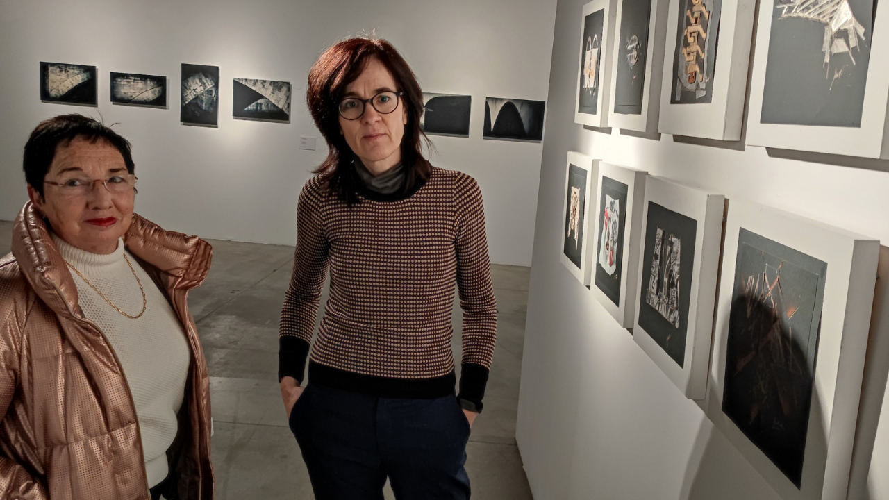 Itsasmuseum acoge ‘Puentes de la ría de Bilbao’, de las artistas Esperanza Yunta y Tere Ormazabal