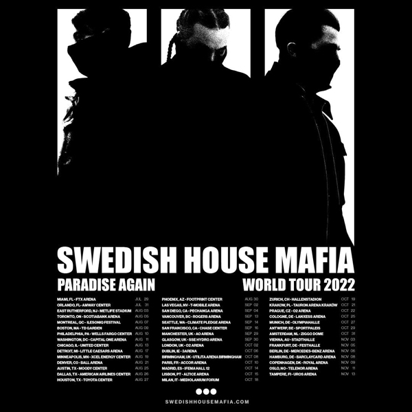 Concierto de Swedish House Mafia en IFEMA – Feria de Madrid