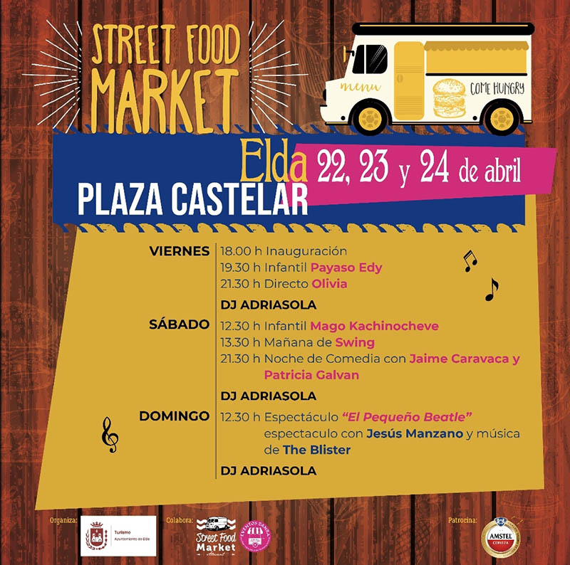 El Street Food Market vuelve a Elda