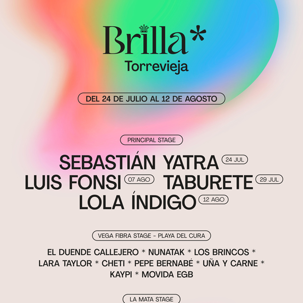 Concierto de Brilla Torrevieja en Parque Antonio Soria en Alicante