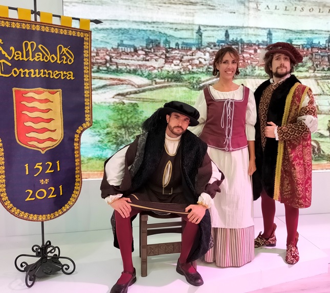 La Sociedad Mixta conmemora el Día de Castilla y León y el aniversario de la batalla de Villalar con un pase de la visita teatralizada Valladolid Comunera