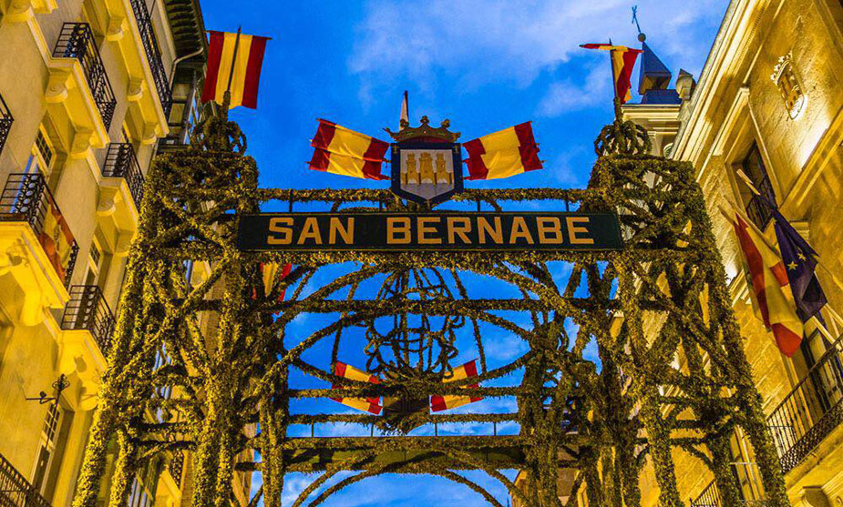 Arco de San Bernabe fotografía de Natalia Ortega Logroño
