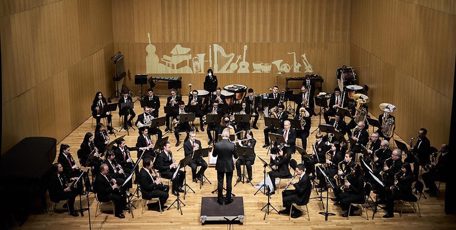 Banda del Conservatorio Profesional de Musica Burgos min