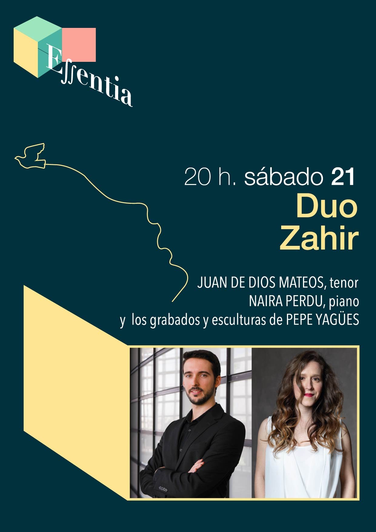 Concierto Essentia #3: DUO ZAHIR en el Teatro Villa de Molina