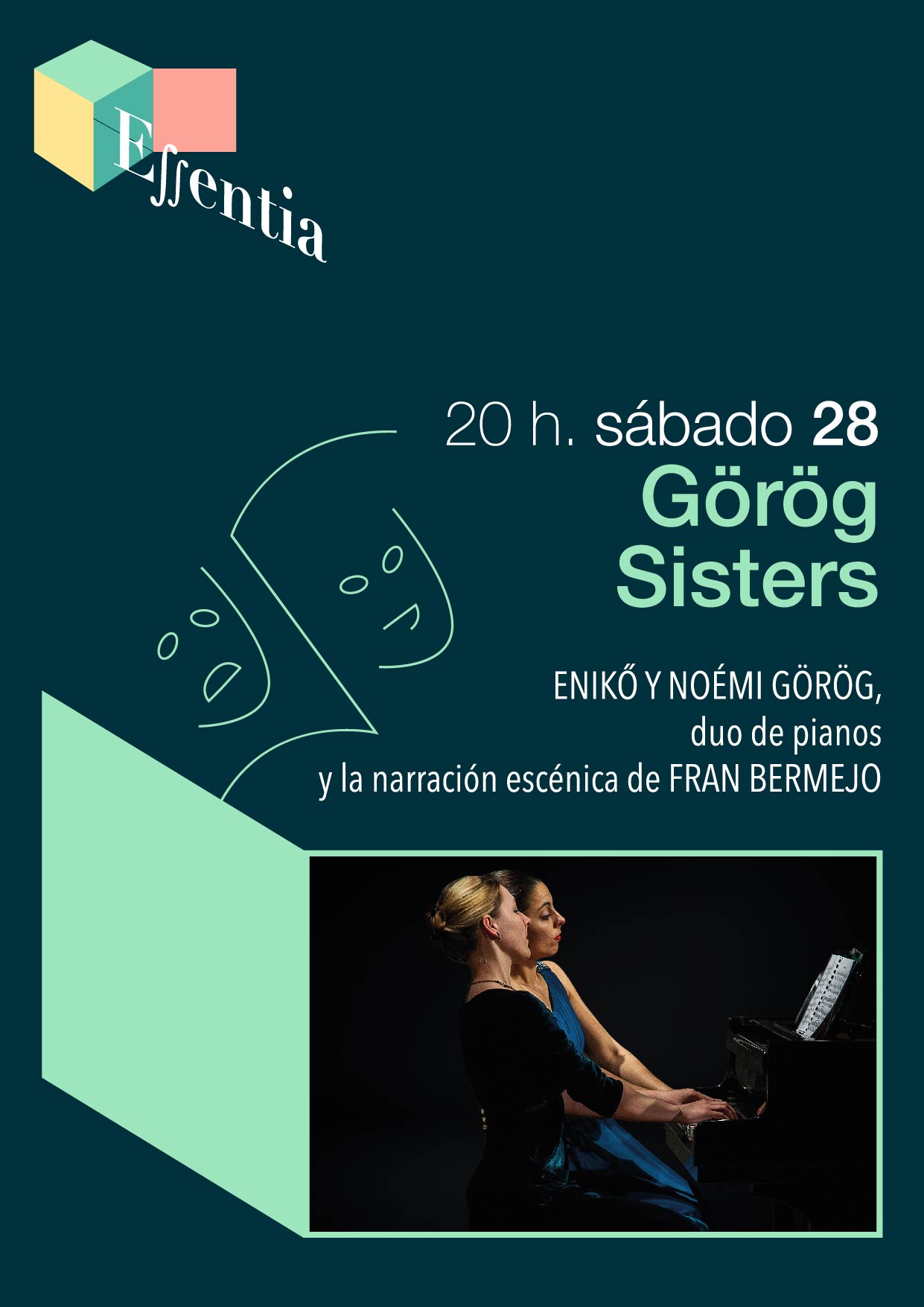 Concierto Essentia #4: GÖRÖG SISTERS PIANO DUO en el Teatro Villa de Molina