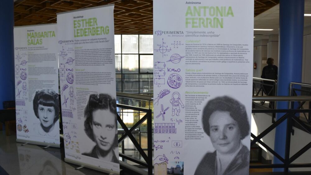 «Mulleres na ciencia», exposición itinerante en el campus de Ourense