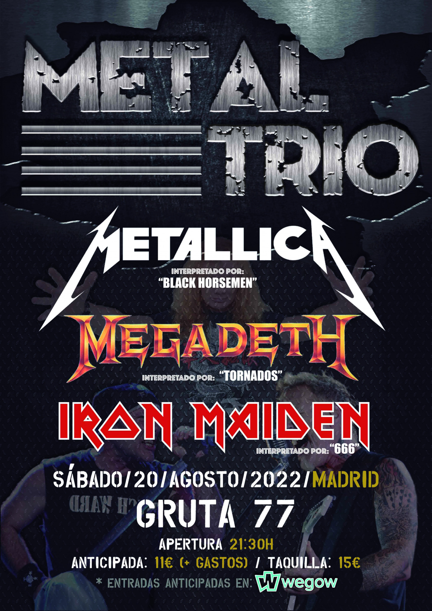 metal trio iron maiden megadeth metallica madrid 1655382803621354