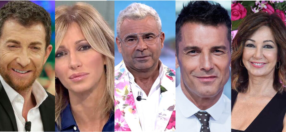 Top 5 de los presentadores mejor pagados de la TV española