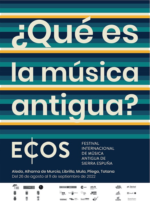 Cartel ECOS Festival de Musica Antigua de Sierra Espuna