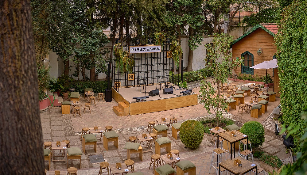 Jardín Cervezas Alhambra llega por primera vez a Murcia