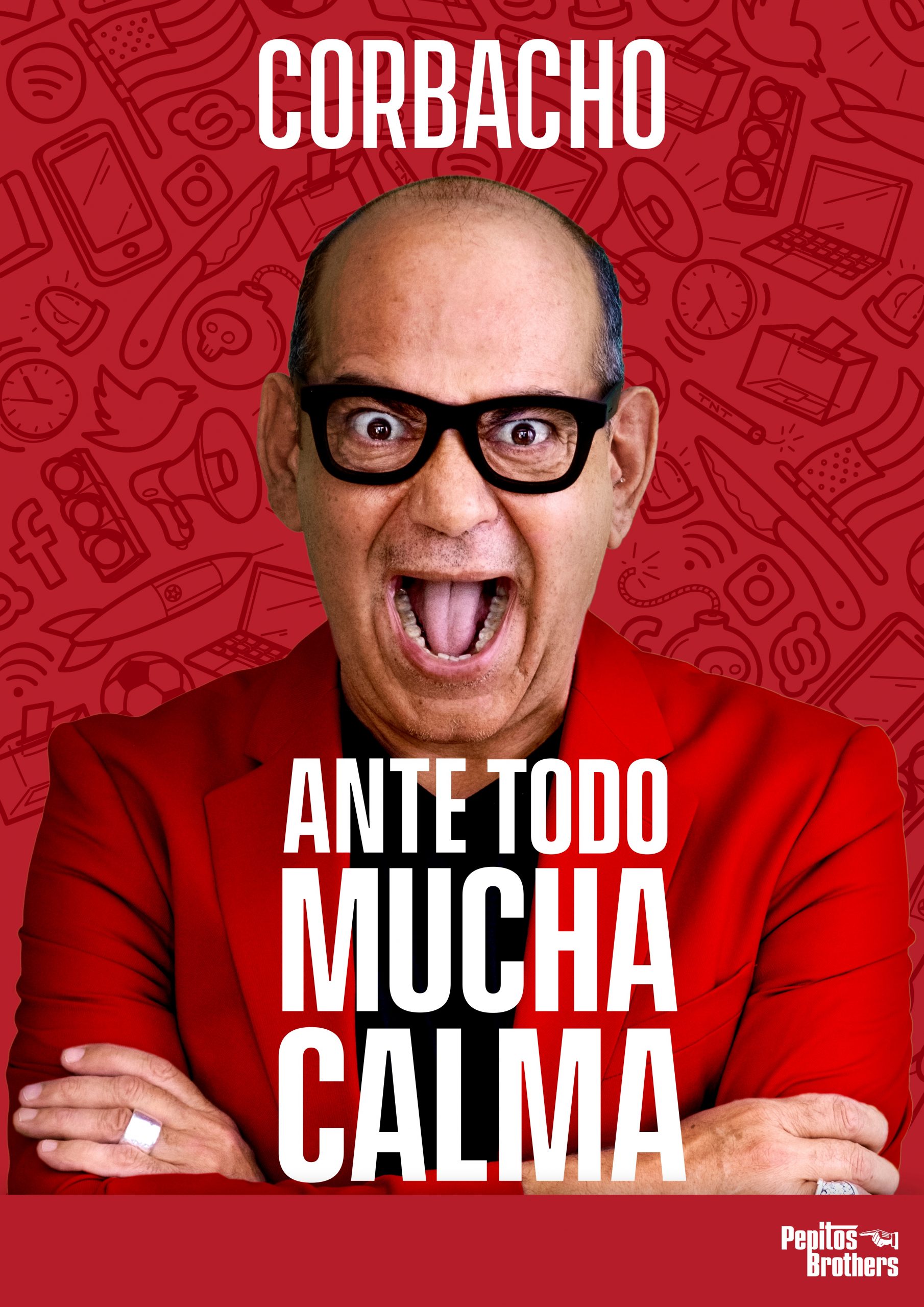Espectáculo de humor ‘ANTE TODO, MUCHA CALMA’ con JOSÉ CORBACHO en el Teatro Villa de Molina