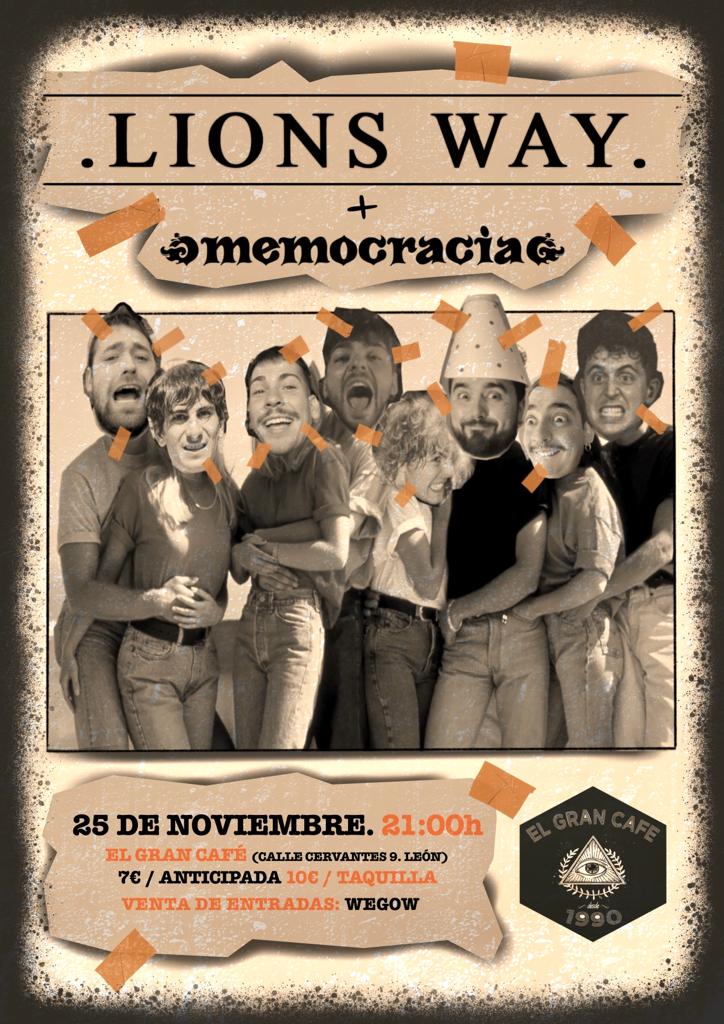 concierto de lions way y memocracia en leon 16676505832086449