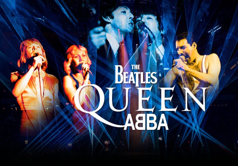 Grandes leyendas del pop The Beatles Queen Abba