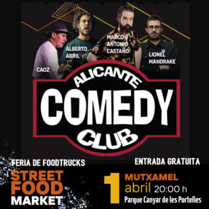 Cartel Mutxamel 2023 Alicante Comedy