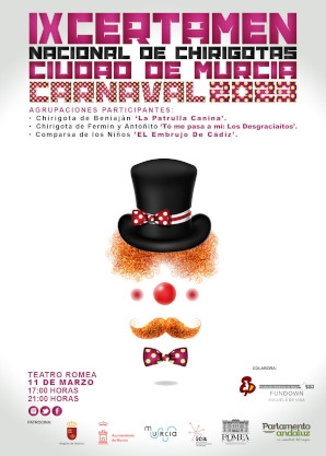 IX Certamen Nacional de Chirigotas en el Teatro Romea de Murcia