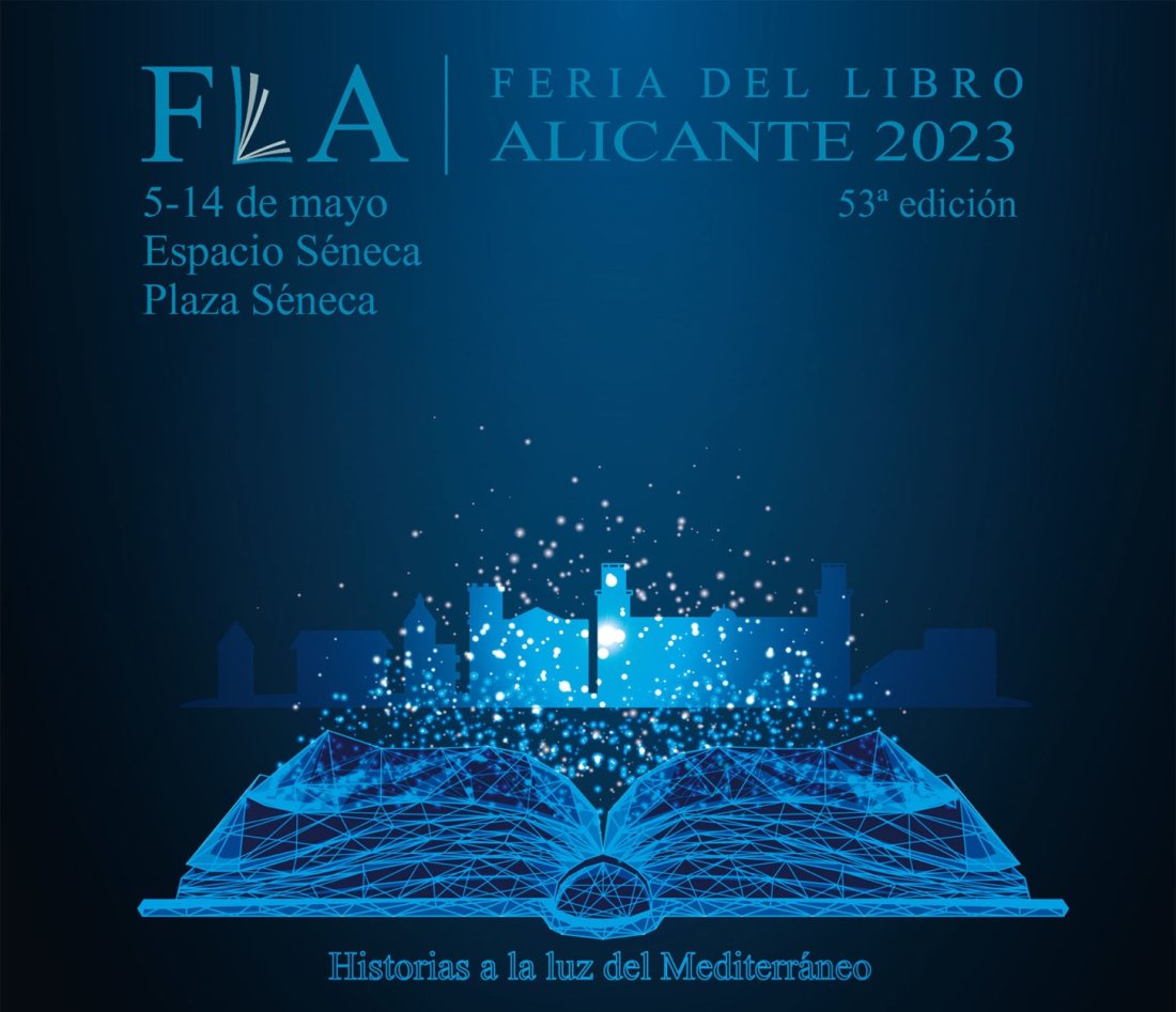 La Feria del Libro de Alicante 2023 se presenta bajo el lema ‘Historias a la luz del Mediterráneo’