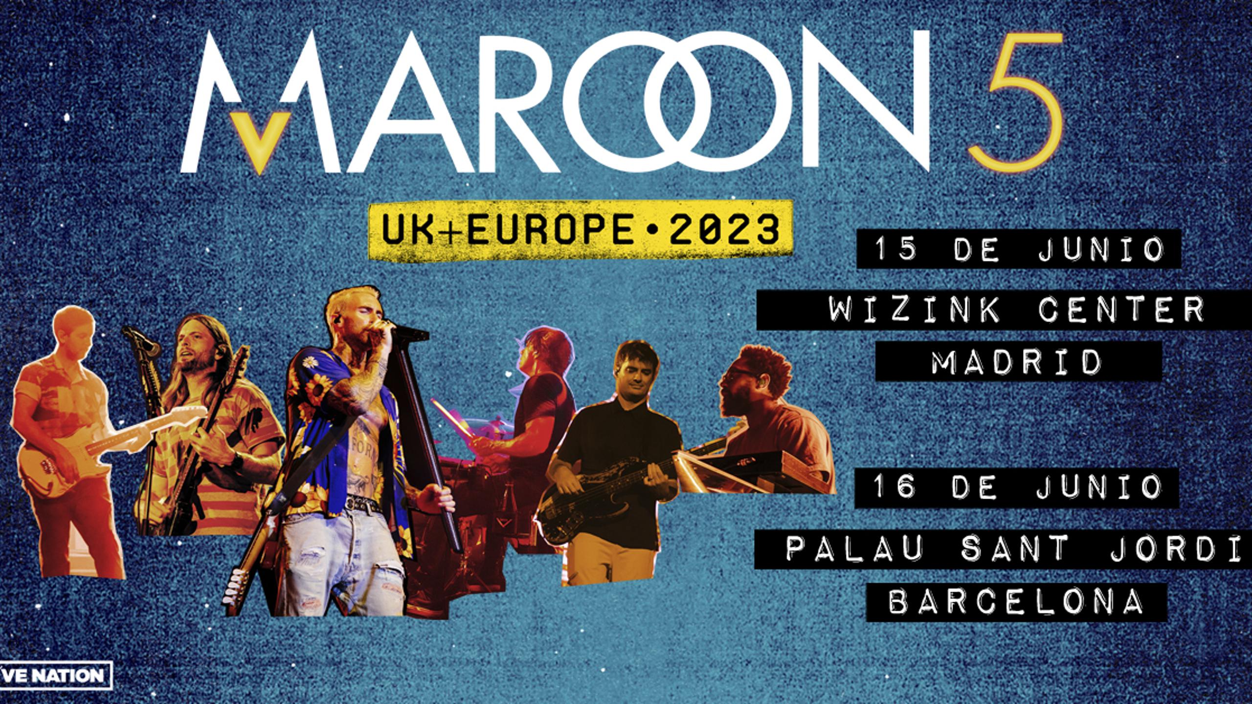 maroon 5 uk europe 2023 barcelona spain 16834799485805216