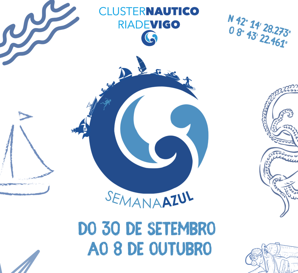 Cartel Semana Azul Vigo