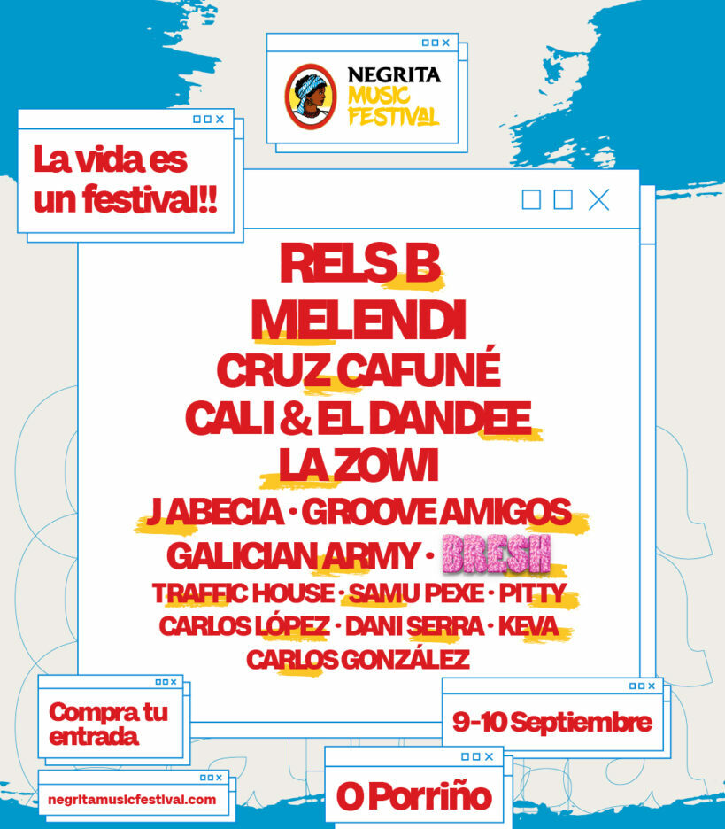 Negrita music festival Porriño