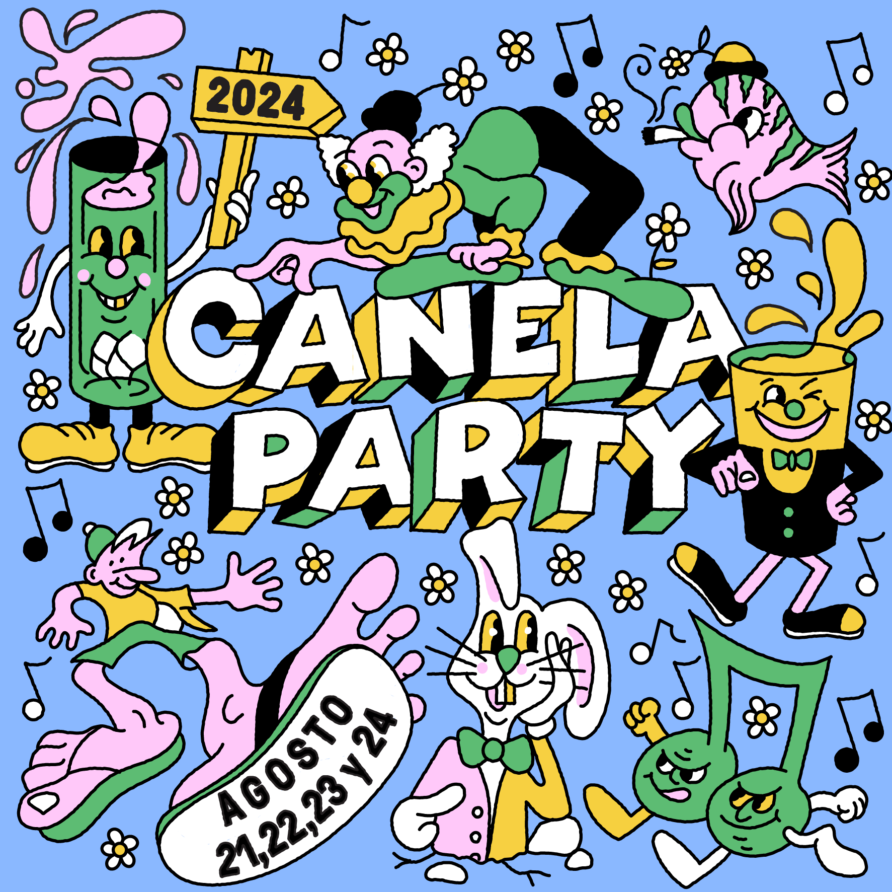 canela party 2024 portada