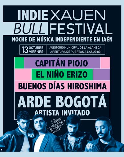 indie xauen bull festival cartel