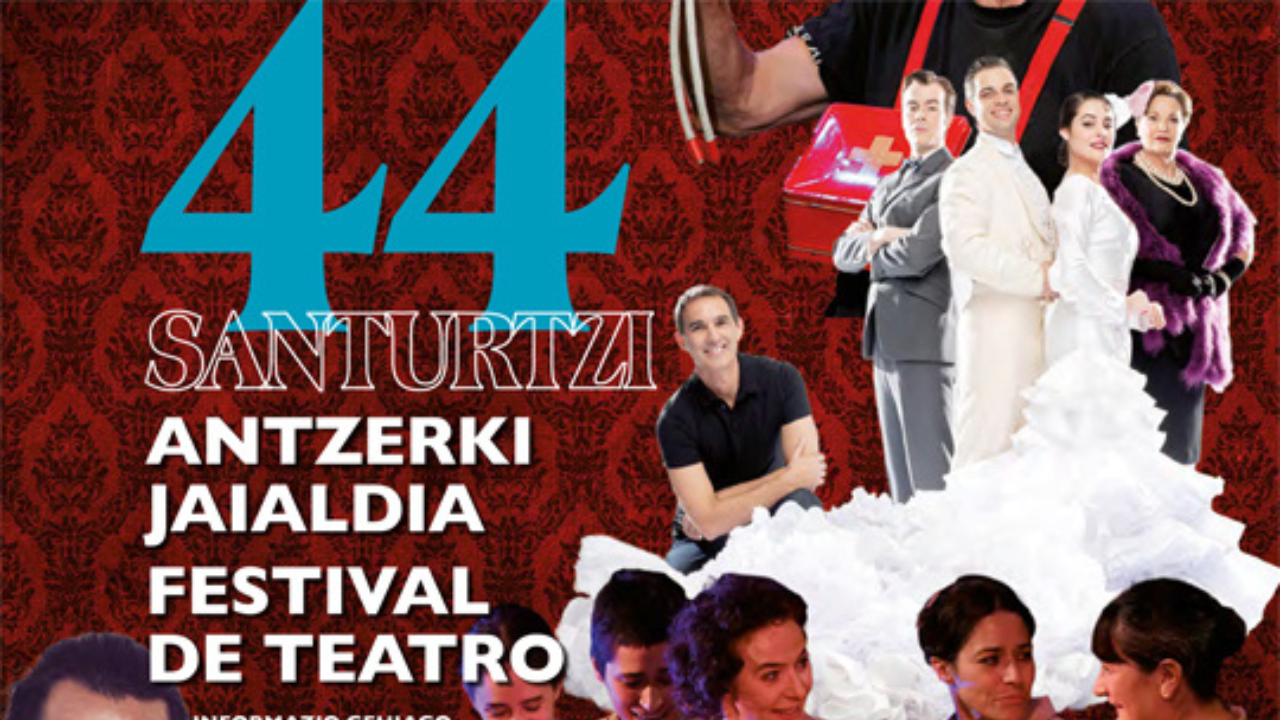 44º Festival de Teatro de Santurtzi: humor, memoria, música y poesía de la mano de nuevos talentos y figuras consolidadas del teatro