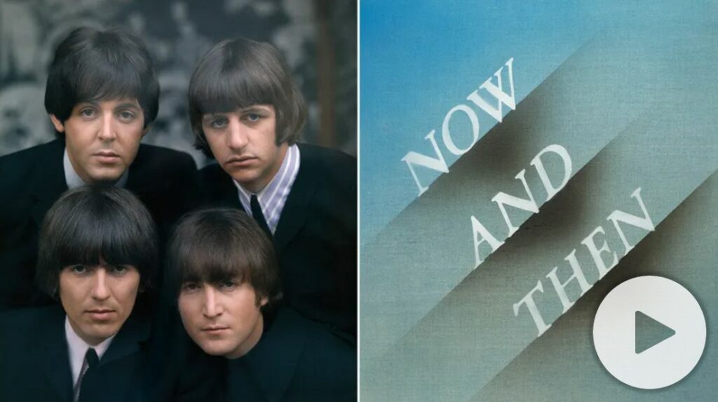 now and then the beatles