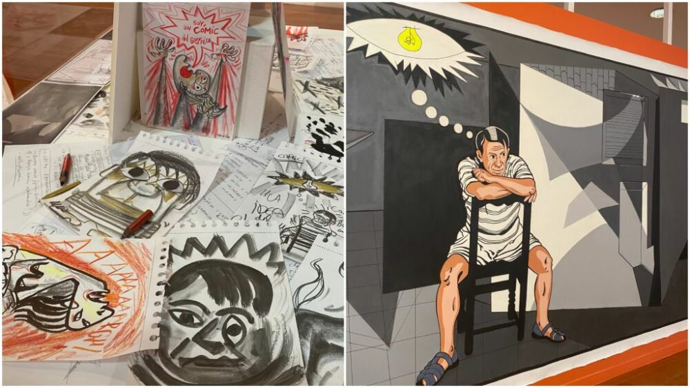 Exposición «Picasso protagonista. Viñetas no cómic español contemporáneo» en Pontevedra