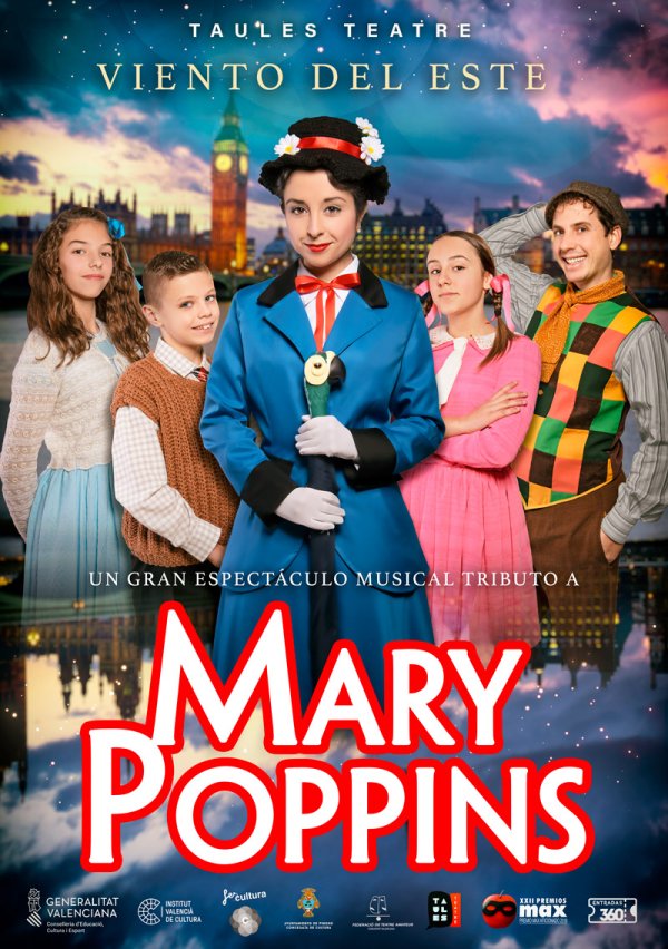 El espectáculo ‘Viento del este’ – Tributo a Mary Poppins en Molina de Segura