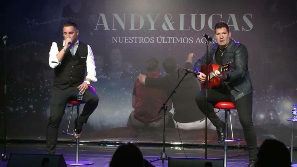 Concierto de Andy y Lucas en A Coruña para presentar la que será su última gira